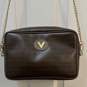 Brown Valentino Chain Shoulder Bag